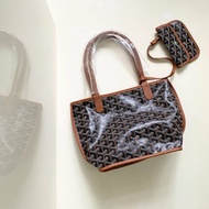 GOYARD 黑棕色 mini tote