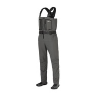 《JAPAN》★Shimano Dryshield+4 Stretch Wader Chest High Radial Sole (Medium) S(M) Charcoal Grey FF-000V