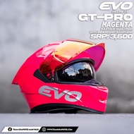 EVO GT PRO FUCHSIA PINK (NON REVO PINK LENS) FULL FACE DUAL VISOR WITH FREE CLEAR LENS