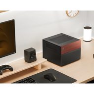 Jonsbo N4 black Case ITX M-ATX รองรับฮาร์ดไดรฟ์ NAS เซิร์ฟเวอร์