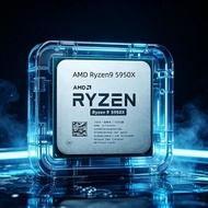 AMD | AMD Ryzen 9 5950X 16‑Core 3.4GHz Socket AM4 Processor 105W Without Cooler For B450 B550 X570 M