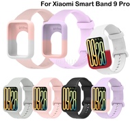 Silicone Strap & Case for Xiaomi Mi Band 9 Pro Screen Protector