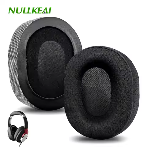 Nullkeai Replacement Ear Cushion for Austrian Audio Hi-X15 Headphone Cooling Gel Earpads Mesh Sleeve