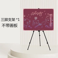 Free Shipping Folding Easel Iron Easel Portable Easel Drawing Board Stand Tripod Display Stand Adver