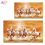 Abbraccia Seven Horses Picture Decorative Painting Housewarming Gift Unframed Style 7 Running Horses