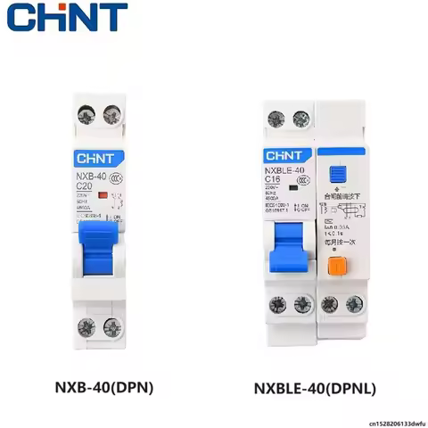 CHINT NXB-40 DPN DPNL 1P+N 6A 10A 16A 20A 25A 32A 40A 220V 230V 50HZ Miniature Circuit breaker MCB N