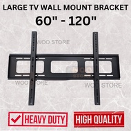 Universal TV 60-120 Inch Slim Fixed LCD LED TV Bracket Wall Mount High Quality 60/65/70/75/80/86/98