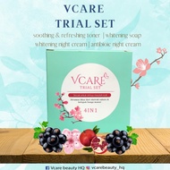 TRIALSET VCARE SKINCARE 4 IN 1
