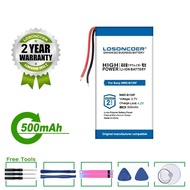 LOSONCOER 500mAh Replacement Battery for Sony NWZ-B135F B152 NWZ-B172F NWZ-B162F B173F B183F MP3 Pla