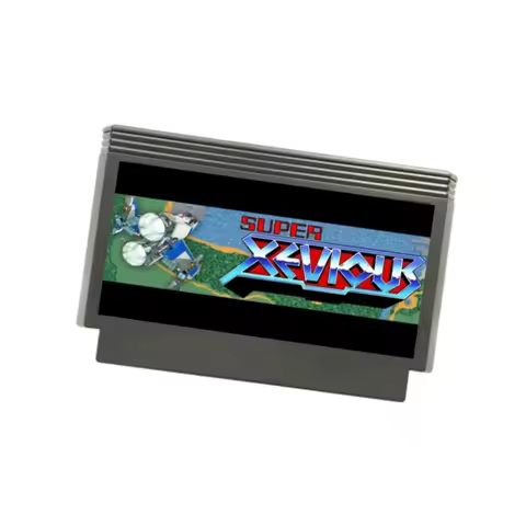 VS. Super Xevious Game Cartridge for FC Console 60Pins Video Game Card