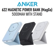 ANKER 622 MagGo 5000mAh Magnetic Wireless Charger Power Bank Battery with Stand iPhone 15 14 13 12