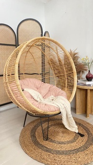 Cocoon Rattan Lounge Chair - Booming Plus