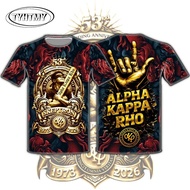 New AKP 1973 t shirt for men 53rd Anniversary T-shirt Full sublimation short-sleeved T-shirt Breatha