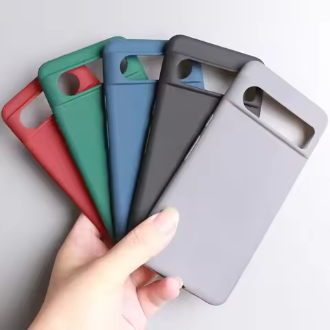 For Google Pixel 9 Pro XL Matte Sandstone Silicone Phone Case for Pixel 8A 8 Pro 7 6 Pro 7a 6a 5a 4a