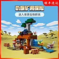 Minecraft Armadillo Mine 21269 Educational Building Castle House Building Block Toys Children Men Su