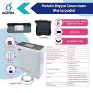 AngelBiss Portable Rechargeable Oxygen Concentrator | Over 4 Hours Battery Life | Home & Travel Use 