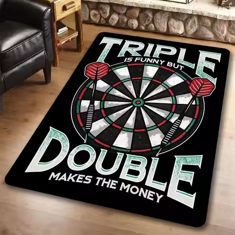 Vintage Darts Beer Funny Quote Retro Typography Distressed Pub Style Game Room Home Bar Lounge Area 