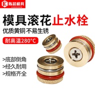 Mold Water Stopper Knurled Water Plug Copper Plug Transport Water Plug High Temperature Resistant Wa