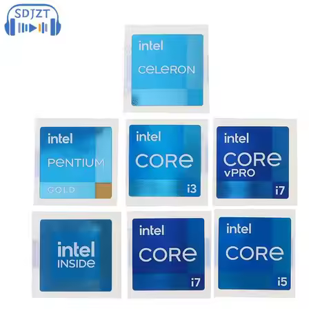 5PCS DIY Original 11 Generation Evo Certification Label Core I9 I7 I5 I3 Laptop Desktop Cpu Sticker