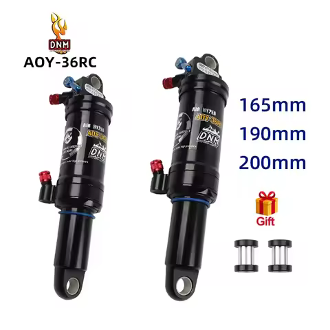 2025 NEW DNM AOY-36RC MTB Shock Abosorber 165mm 190mm 200mm Soft Tail Manual Control Lockable Reboun