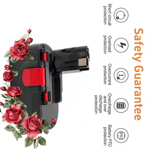 For Bosch 18V 4.8Ah/6.8Ah/9.8Ah Ni-MH Rechargeable Battery Remplacement Bosch BAT025 BAT026 BAT160 P