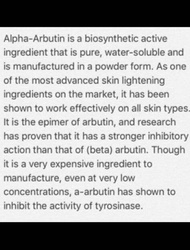 Alpha Arbutin murni 100% (10gr)