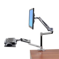 Edisi Terhad Ergotron LX45-405-026 Penyokong Monitor Meja Penyimpanan dan Penyusunan Pejabat