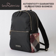 PRE-ORDER BLUE LABEL CRESTBRIDGE CHECKERED NYLON BACKPACK 551-08-104