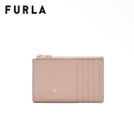 FURLA กระเป๋าใส่การ์ด รุ่น CAMELIA M ZIPPED CARD CASE สี CIPRIA