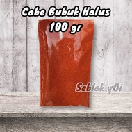 Cabe Bubuk Kasar 100 gram super pedas jeletot