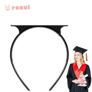 ROXUL Graduation Cap Headband, DIY Fixed Hair Hoop Hair Tool Graduation Cap Holder, Fixed Hat Secures Your Graduation Cap Upgrade Inside Graduation Hat Fixed Hair Hoop