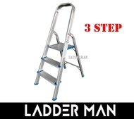 3 STEP FOLDABLE ALUMINIUM STEP STOOL LADDER SAL3