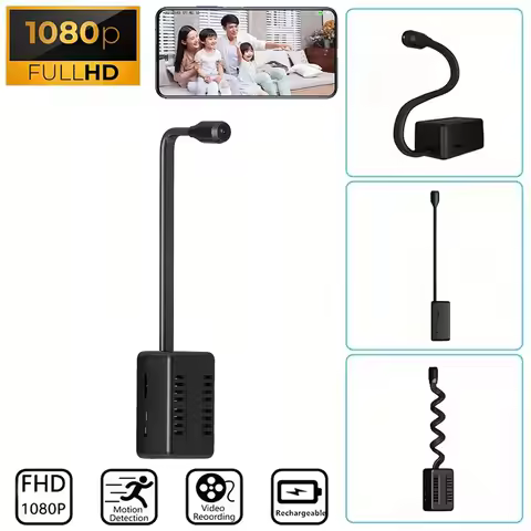 Mini Wifi Surveillance Camera Remote Monitoring HD 1080P Home Wireless IP Camera Loop Recording Secu