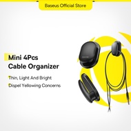 Baseus Mini Car Phone Holder Cable Organizer (4 Pcs)