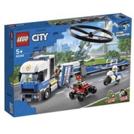 Lego City 60244 Police Helicopter Transport