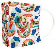 Plarail 18的無紡織物的兒童掩模MSKP3 10片