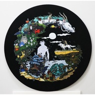 Turntable Slipmat Studio Ghibli All Movies Character [Custom] For 12 inch LP