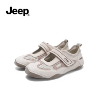 Jeep Jeep รองเท้าผู้หญิงรองเท้า Mary Jane ใหม่ฤดูใบไม้ผลิและฤดูร้อนรองเท้าลำลองบัลเล่ต์ส้นแบนส้นแบนร