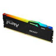 KINGSTON FURY BEAST RGB DDR5 GAMING LONGDIMM / PC RAM ( 8GB*2 / 16GB*2 )( 5200MHZ / 5600MHZ CL40 ) -