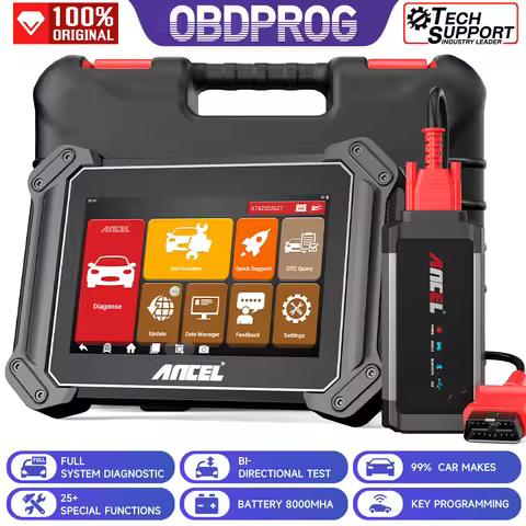 ANCEL V6 PRO OBD2 Bluetooth Automotive Scanner Auto Scan Diagnostic Tools Bi-Directional Control IMM