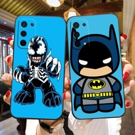 Venom Spiderman Batman Soft Black Silicon TPU Cell Phone Case For OPPO R17 R15 R11 R9 R7 K1 F11 F9 F7 F5 A9 A7 A79 A75 A73 Realme RENO 3 2 6.4 U1 M B S X Z Pro Plus Youth 5G