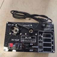 Power Tester Set, Multifunctional E27 B22 E14 Led Bulb Test Kit with measuring W, mA, V