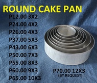 ROUND PAN / BENTO CAKE MOLDER / ROUND CAKE PAN ALUMINUM