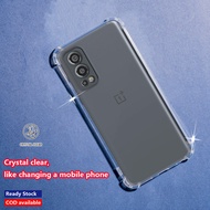 OnePlus Nord 2 5G DN2101 DN2103 Crystal Clear Jelly Case Air-Guard Corner Soft TPU Flexible Silicone
