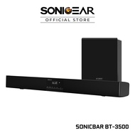 SonicGear SonicBar BT3500 Soundbar and Subwoofer | Optical Line-In | Coaxial Line-In | Bluetooth 5.0 | FM Radi