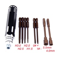 8 IN 1 RC Screwdriver Set Multifunction Professional RC Model Airplane DIY Tool Screw Driver Bit Set