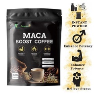 【In stock】[BIGGER/HARDER/LONGER]Maca Tongkat Ali Root 100% Extract - Male Performance Supplement | MACA BOOST COFFEE Improve Prostate Men Supplement 0VJE