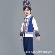 Gpuha Shop ชุดแจ็คเก็ตประสิทธิภาพชุดประจำชาติเด็ก,ชนกลุ่มน้อย Guangxi Zhuang (มาเลเซีย)