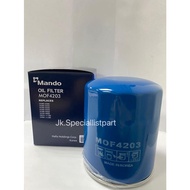 OIL FILTER (KOREA MANDO+) [MOF4203 / 26310-4A010 / 26330-4X000] KIA SORENTO 2004 , PREGIO , HYUNDAI 