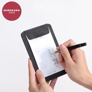 Bill Book Pu Leather Waterproof Money File Size A6 B6